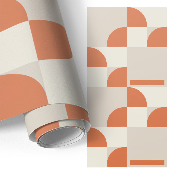 Klijuojama plėvelė baldams Vintažinės formos