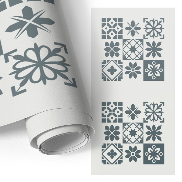 Vinilinė lipni plėvelė Geometrinės plytelės