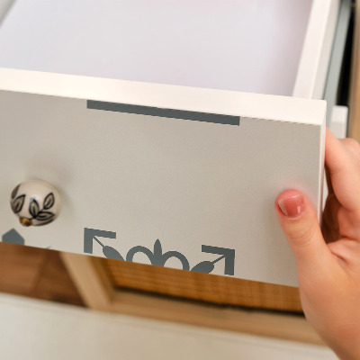 Vinilinė lipni plėvelė Geometrinės plytelės