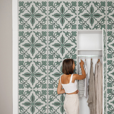 Lipni baldų plėvelė Gėlių raštas