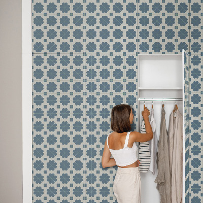 Baldų plėvelė Gėlių geometrija