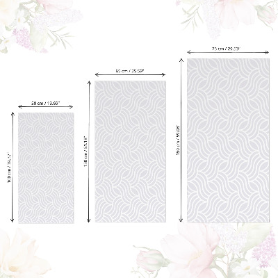 Lipni baldų plėvelė Banguotas raštas