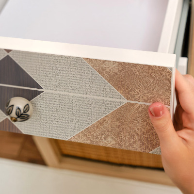 Lipni plėvelė baldams Geometrinis raštas