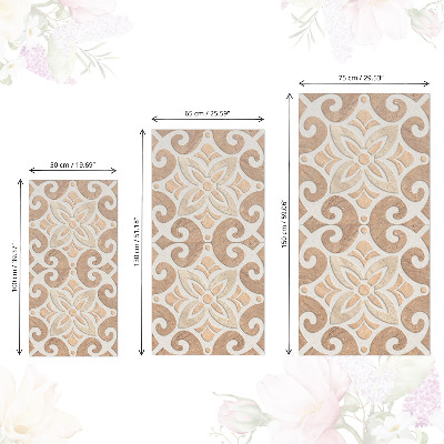 Vinilinė lipni plėvelė Kaimiškas raštas