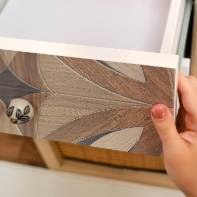 Lipni plėvelė baldams Medinės gėlės