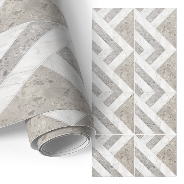 Lipni baldų plėvelė Šiuolaikinė geometrija