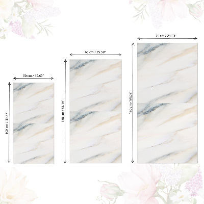 Lipni plėvelė baldams Šviesus marmuras