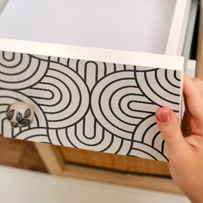 Vinilinė lipni plėvelė Geometriniai raštai