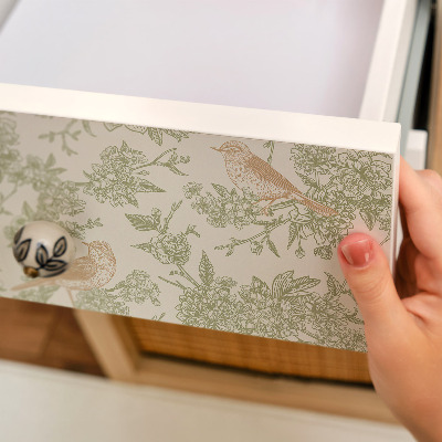 Lipni baldų plėvelė Botaninis raštas