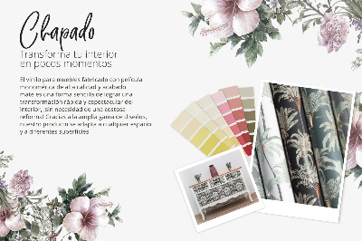 Klijuojama plėvelė baldams Vitražo lapai