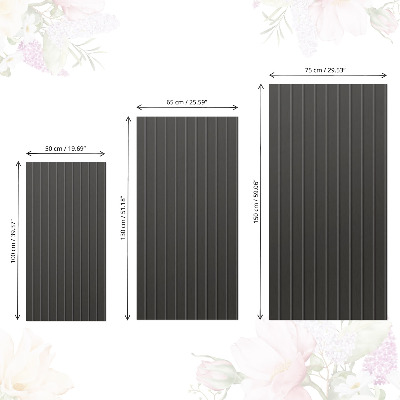 Baldų plėvelė Tiesios juostelės