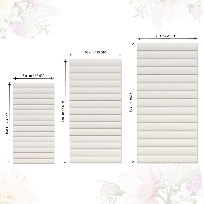Dekoratyvinė plėvelė baldams Horizontalios juostos