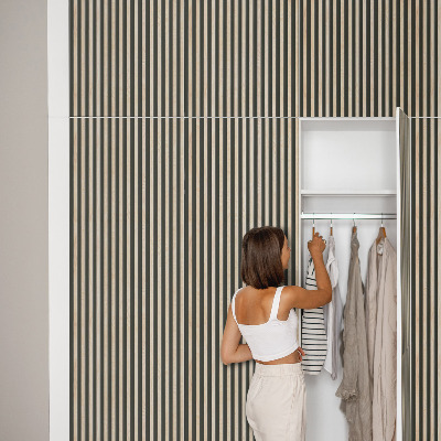 Dekoratyvinė plėvelė baldams Vertikalios juostos