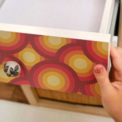 Baldų plėvelė Spalvingi apskritimai