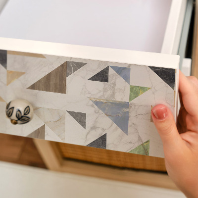 Vinilinė lipni plėvelė Geometrinis raštas