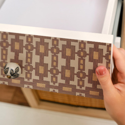 Lipni plėvelė baldams Retro raštas