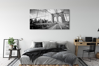 Stiklo paveikslas Dangoraižių tiltas