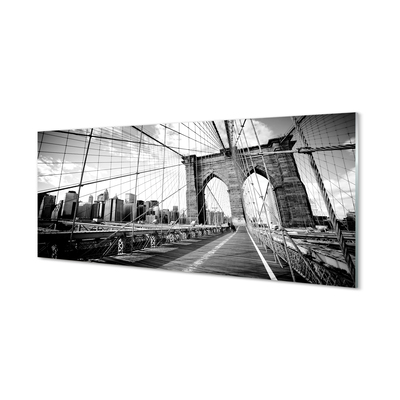 Stiklo paveikslas Dangoraižių tiltas