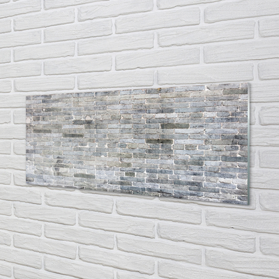 Stiklo paveikslas Vintažinė plytų siena