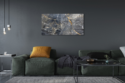 Stiklo paveikslas Marmuro akmens siena