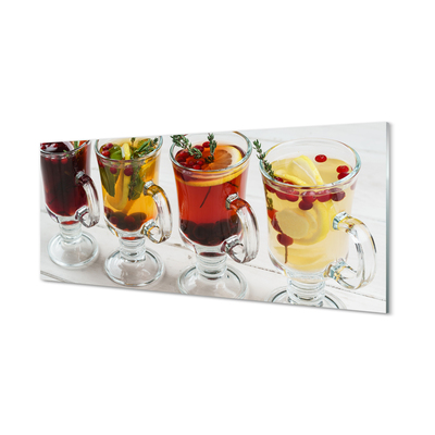 Stiklo paveikslas Žiemos arbatos žolelių vaisiai