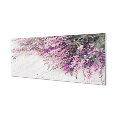 Stiklo paveikslas Lentų gėlės