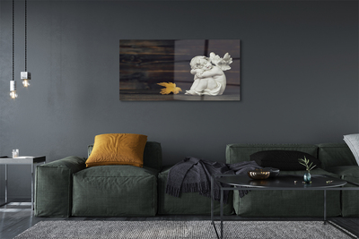 Stiklo paveikslas Miegančio angelo lapų lenta