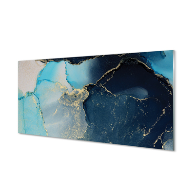 Stiklo paveikslas Marmuro akmens abstrakcija