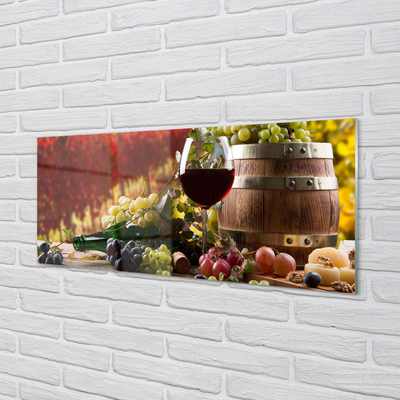 Stiklo paveikslas Rudens vyno taurė