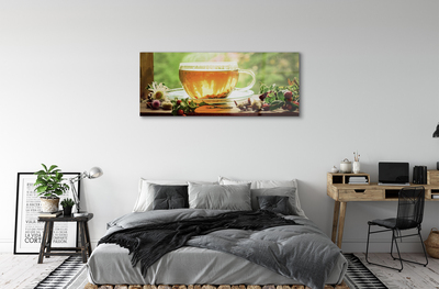 Stiklo paveikslas Karšta žolelių arbata