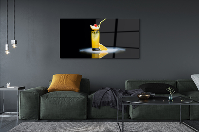 Stiklo paveikslas Apelsinų kokteilis