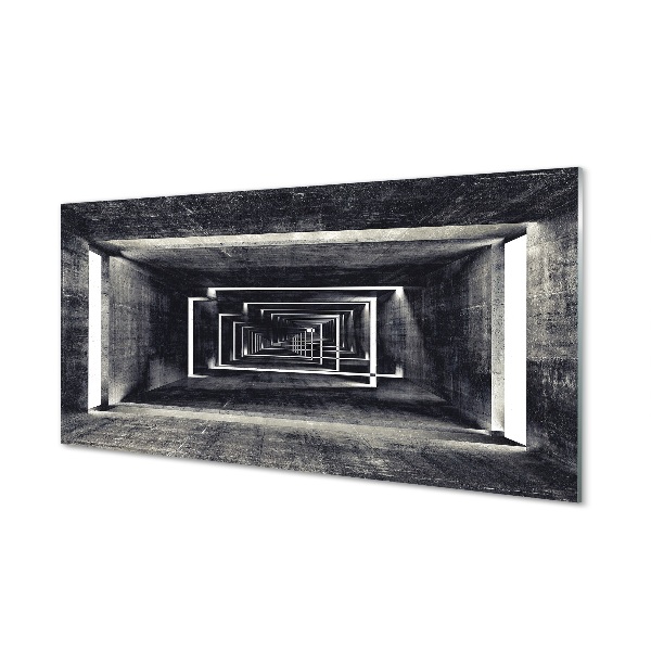 Stiklo paveikslas Tunelis