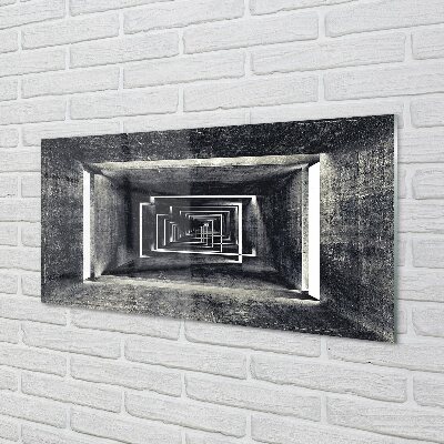 Stiklo paveikslas Tunelis