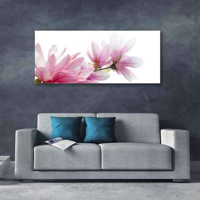 Stiklo paveikslas Magnolijos gėlė
