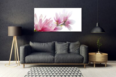 Stiklo paveikslas Magnolijos gėlė