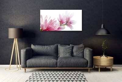 Stiklo paveikslas Magnolijos gėlė