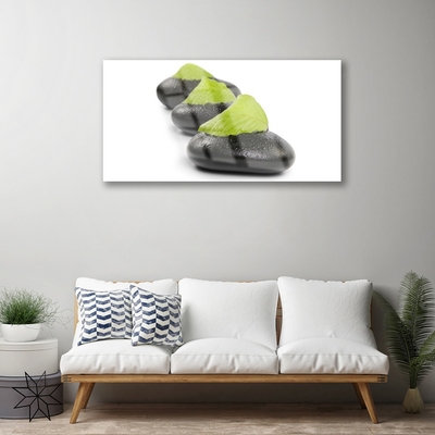 Paveikslas ant stiklo Akmenys Art