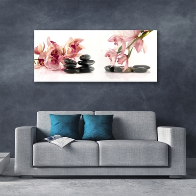 Stiklo paveikslas Gėlių SPA Zen Art