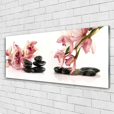 Stiklo paveikslas Gėlių SPA Zen Art