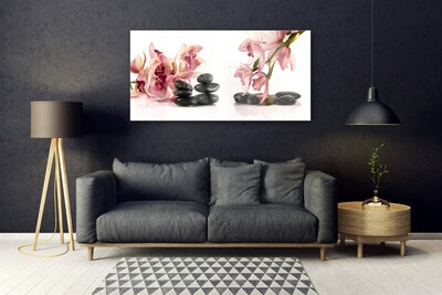 Stiklo paveikslas Gėlių SPA Zen Art