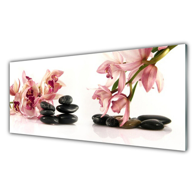 Stiklo paveikslas Gėlių SPA Zen Art