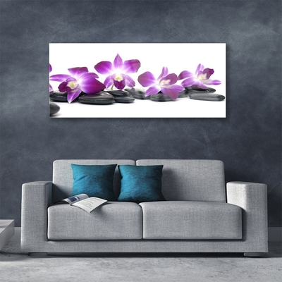 Paveikslas ant stiklo SPA Orchidėjų gėlė