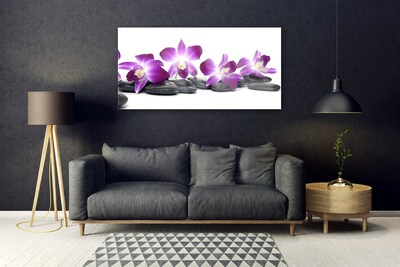 Paveikslas ant stiklo SPA Orchidėjų gėlė