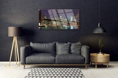 Paveikslas is stiklo Miesto tilto architektūra