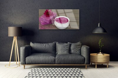 Stiklo paveikslas Smėlio muilas Art