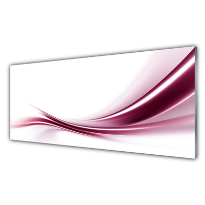 Stiklo paveikslas Abstract Waves Menas Menas