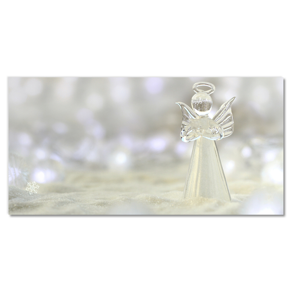 Paveikslas ant stiklo Shine Glass Angel ornamentas