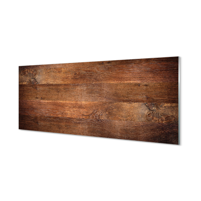 Virtuvės sieninės plokštė Grūdinta lentų mediena