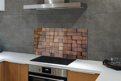 Virtuvės sienos plokštė Katės grūdų mediena