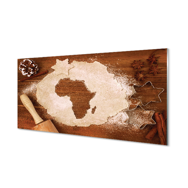Virtuvės sienos plokštė Virtuvinis tešlos volelis Afrika